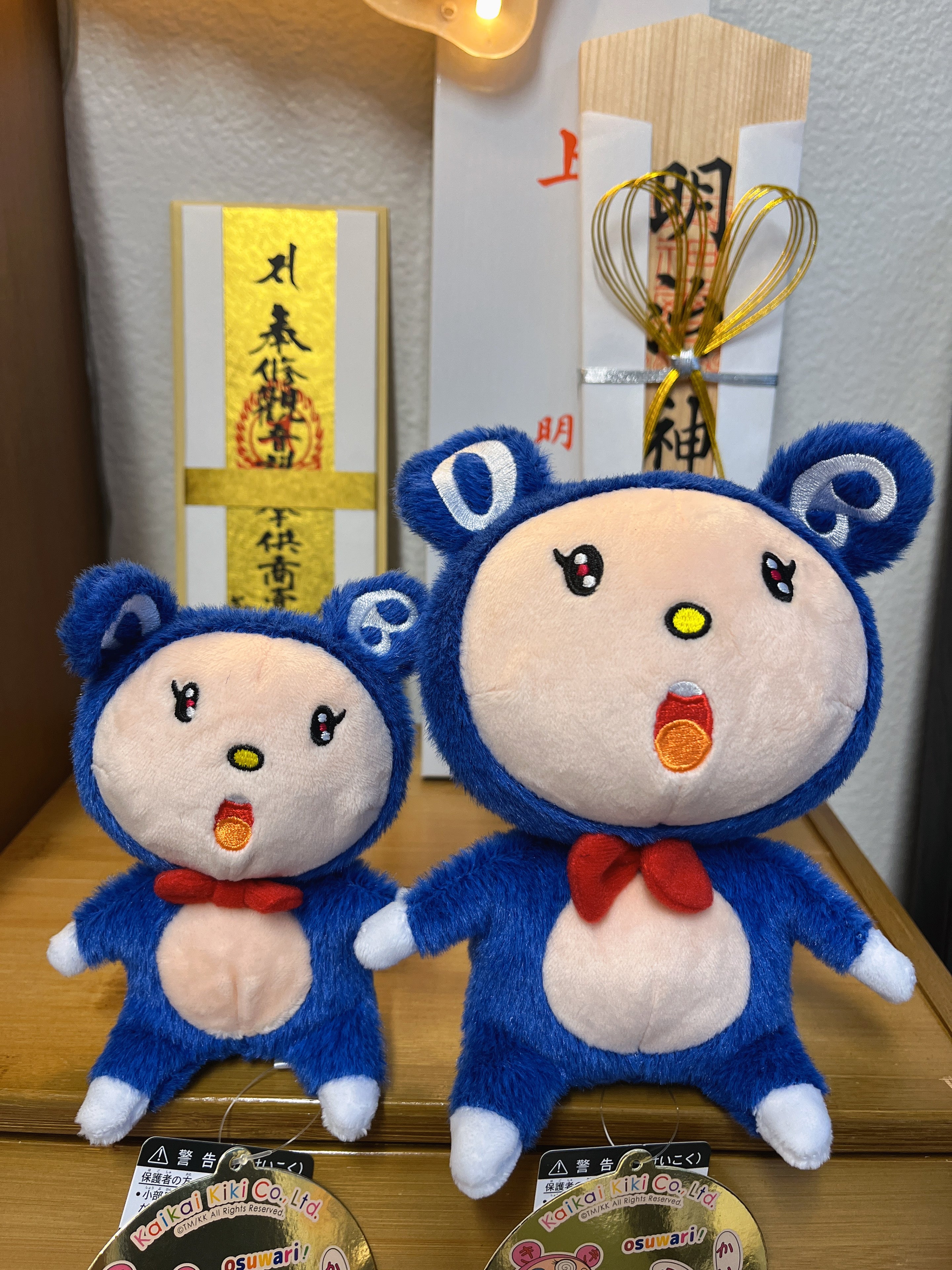 くまさんのぬいぐるみ村上隆 10月23日(金)より、DOBぬいぐるみ2種を販売いたします