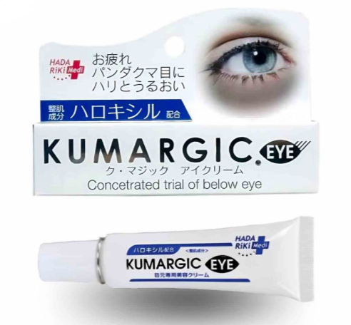 日本KUMARGIC 熊猫祛黑眼圈眼霜 20g 去疲劳 集中黑眼圈护理