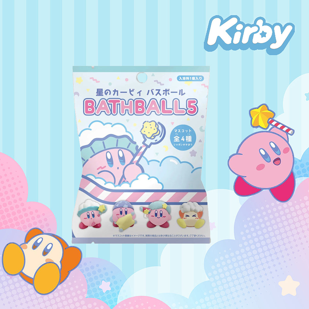 星之卡比 Kirby Star 盲盒浴球 四种造型随机 皂香香味 1枚入