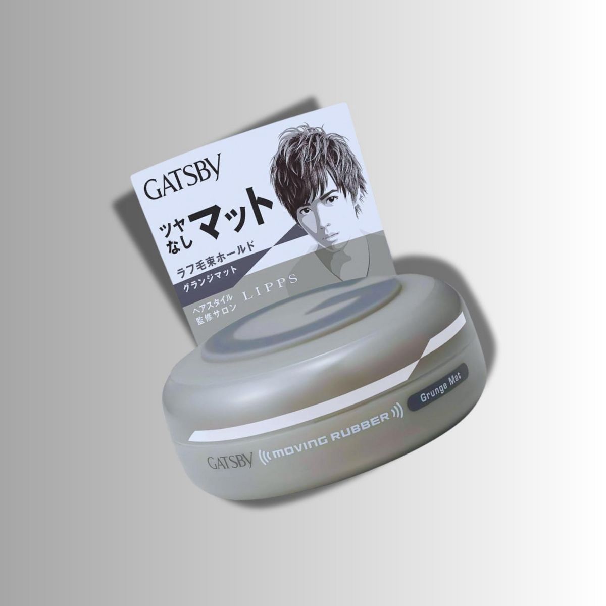 GATSBY 酷炫强劲哑光塑形发蜡(Grunge Mat/灰色)80g