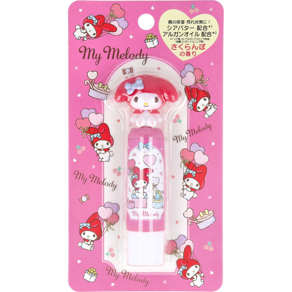 PIERAS X SANRIO 日本三丽鸥限定 三丽鸥坐姿卡通造型保湿润唇膏 四款可选 3.5g