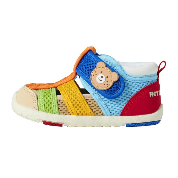 日本MIKIHOUSE 小童儿童凉鞋运动鞋 透气网状 吸汗凉爽舒适 拼色(默认无盒,有需要联系客服)