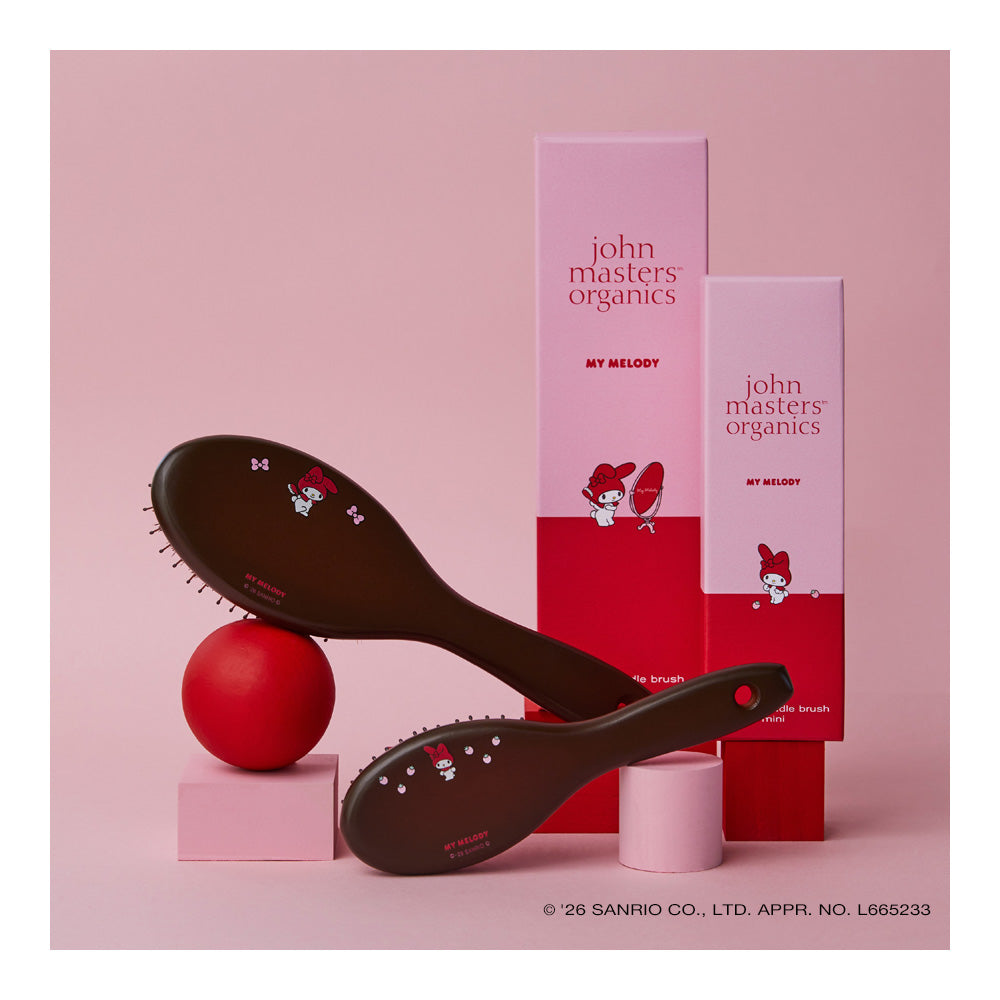 My Melody x John Masters Organics Combo Paddle Brush Limited Edition 约翰大师 x 美乐蒂联名限定气垫梳 2 size