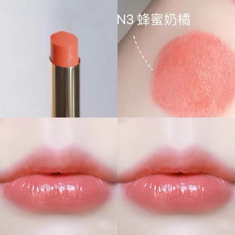 日本本土版CLE DE PEAU BEAUTE CPB 樱花润唇膏 2.8g 三色可选 蜂蜜奶橘 粉管口红 滋润保湿 淡化唇纹