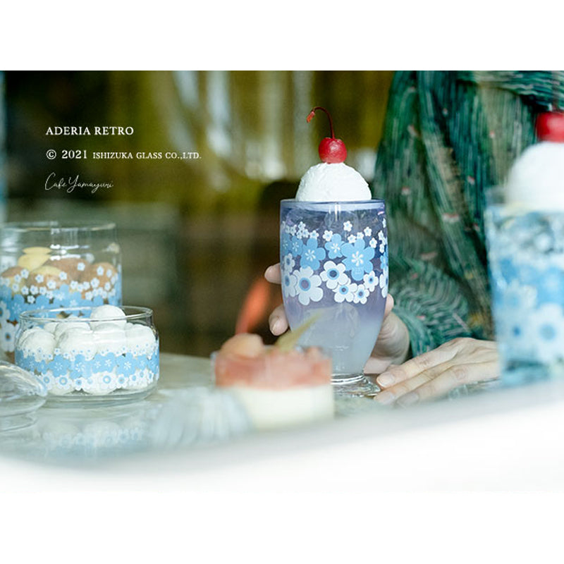 Aderia Ishizuka Glass Showa Retro Nostalgic Patterned Tumbler Water Glass Various Designs日本aderia石塚硝子 昭和复古风玻璃杯 多款选