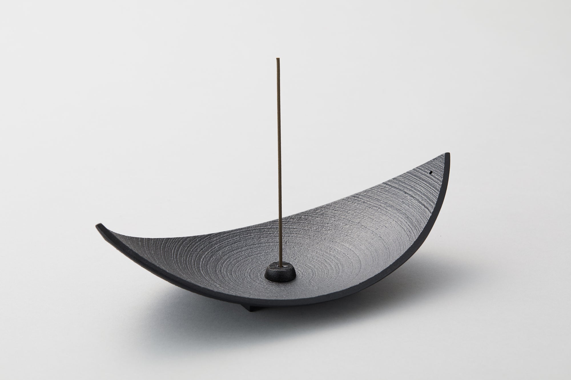 日本 铸心工房 铸铁香皿 日本制 笹舟 尺寸:260x130x70mm #79813