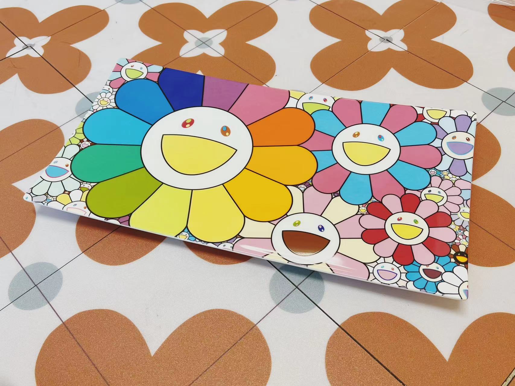 【Fragile,Store Pick Up Only】村上隆Takashi Murakami 盘子 长38cm*宽21cm