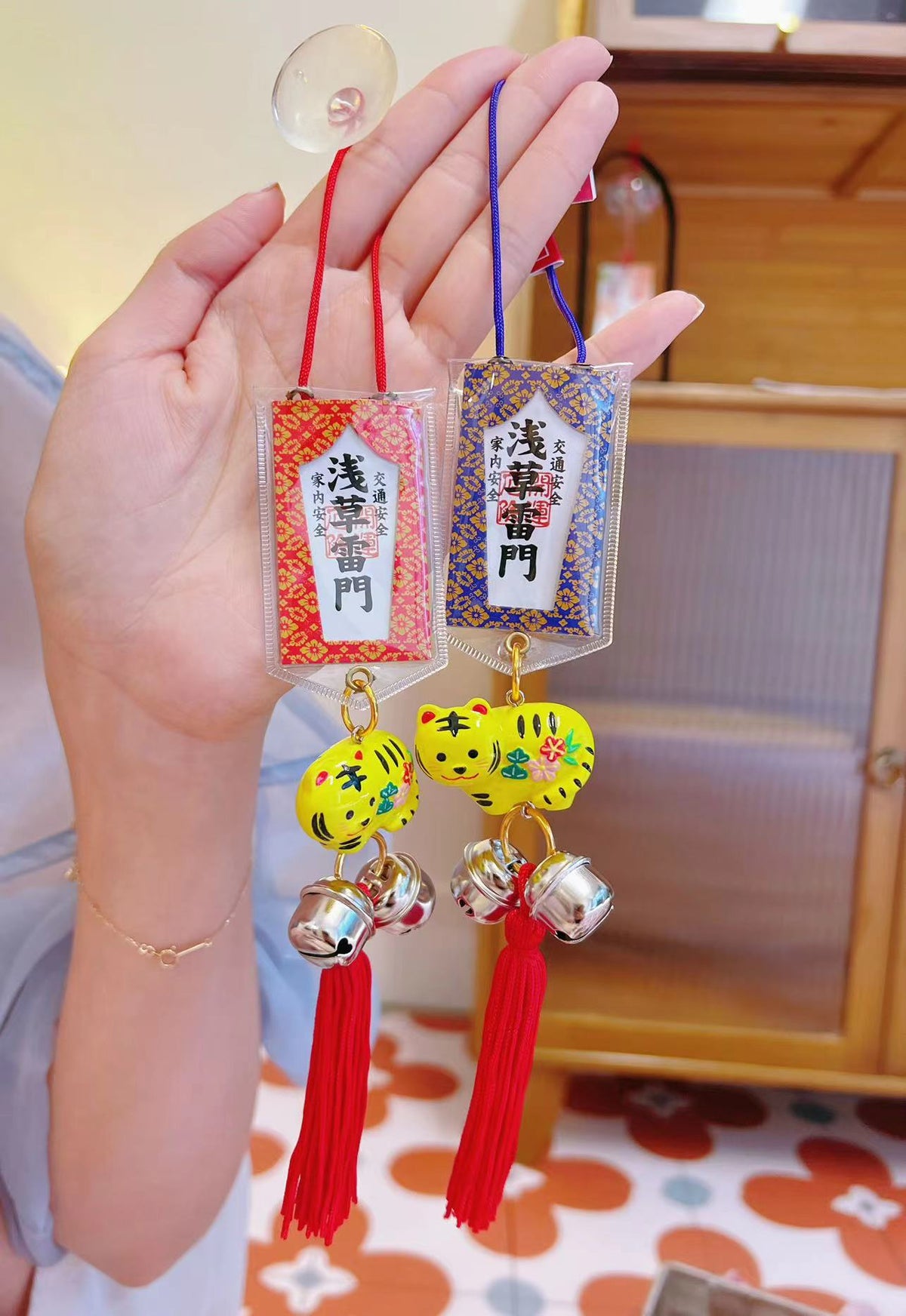 Asakusa Temple Traffic Safety Omamori Car Hanging Japanese Amulet东京浅草寺御守 车挂件 交通安全