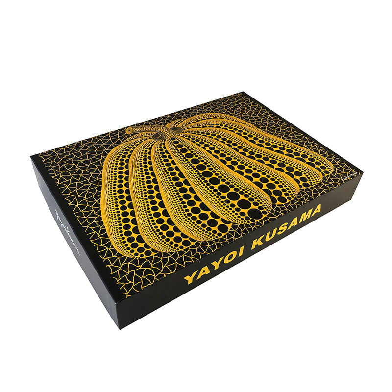 日本 草间弥生YAYOI KUSAMA限定南瓜波点裂纹拼图 1000pcs 51cmX73.5cm