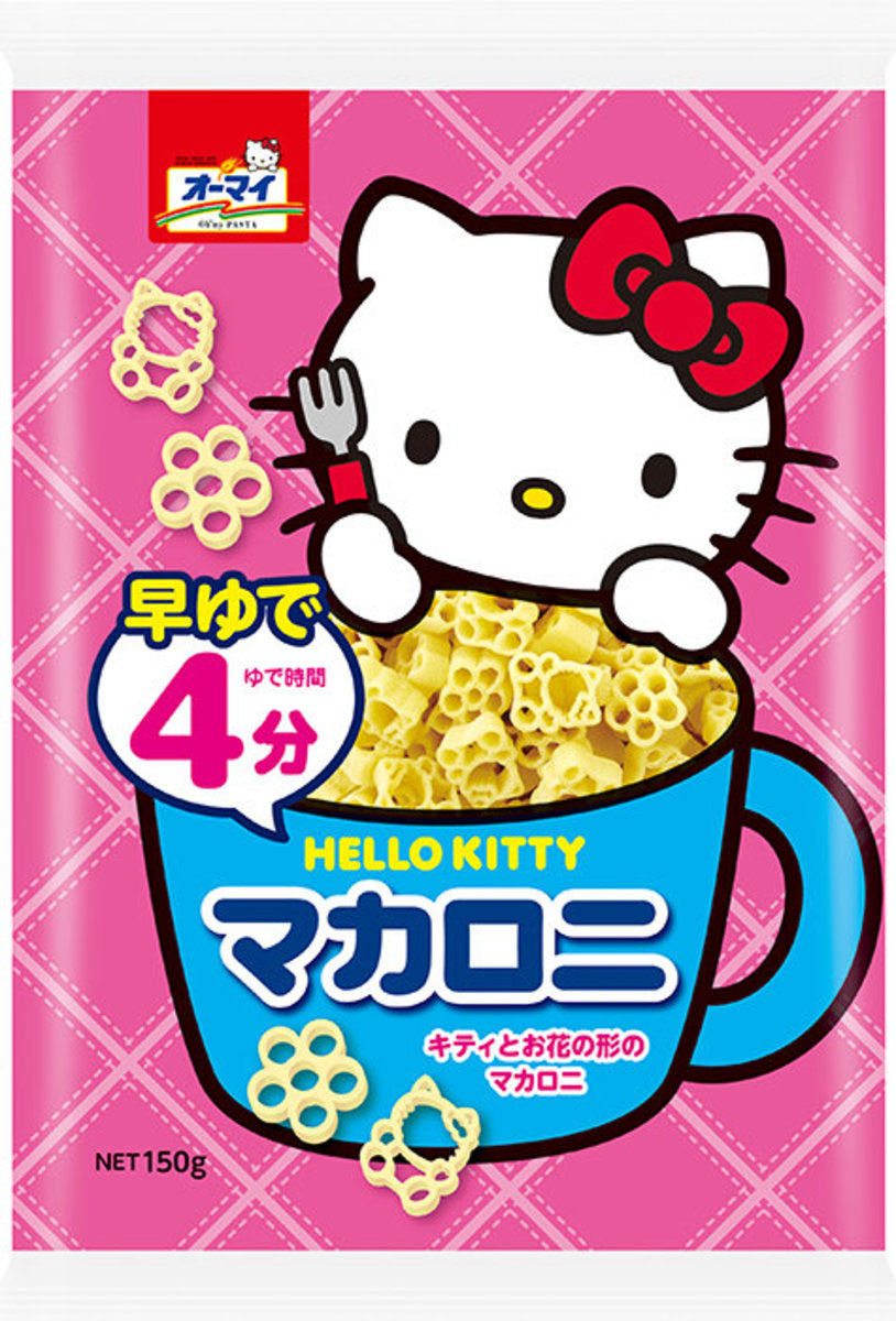 日本製粉 HELLO KITTY造型 辅食通心粉 120g (2027.03)