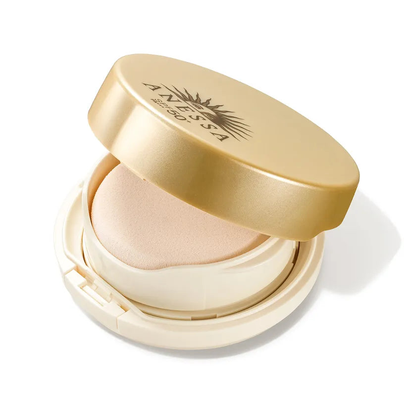 日本SHISEIDO资生堂 ANESSA安耐晒 极致无瑕美肌多效合一防晒气垫 SPF50+ PA+++ 10g