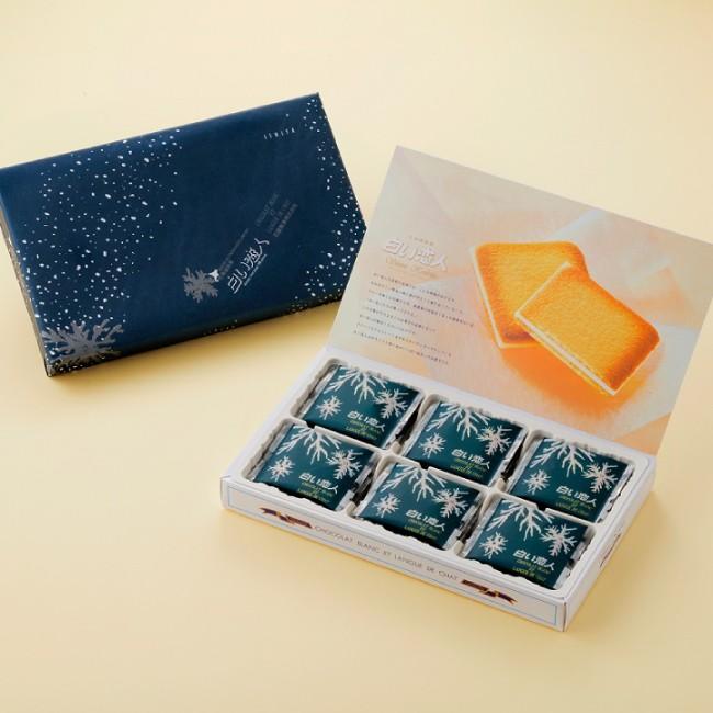 日本ISHIYA石屋製菓 北海道名物 白色恋人夹心饼干18枚(赏味期限01.23.26y)