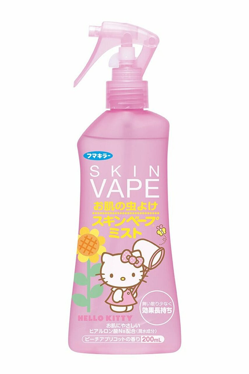 日本FUMAKILLA VAPE未来 防蚊驱蚊水液喷雾剂 200ml 儿童孕妇可用 粉瓶蜜桃香