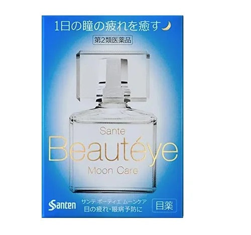 参天制药Beautéye Moon Care夜间护理眼药水12ml 滴眼液(2026.10)