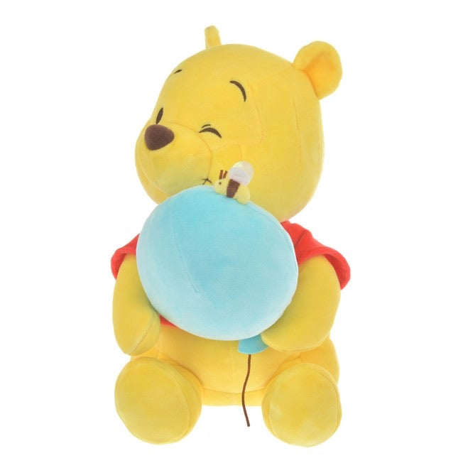 Tokyo Disney 东京迪斯尼 蜜蜂系列 M号维尼气球噗噗公仔 32.5cmX17cmX22cm