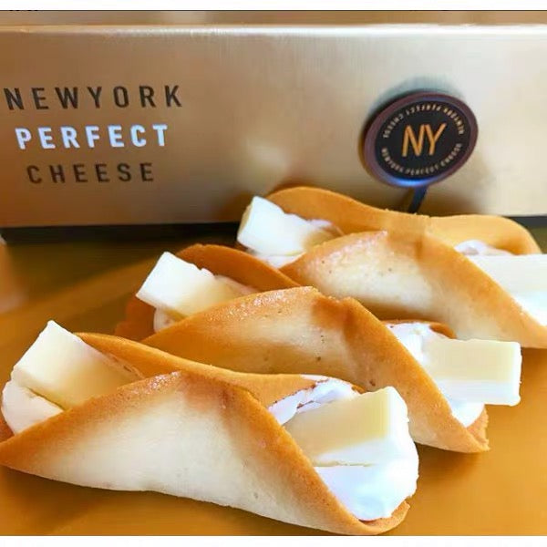 NY Newyork Perfect Cheese Roll 奶油芝士卷 夹心曲奇脆饼 8pcs(EXP:09/16/2026)