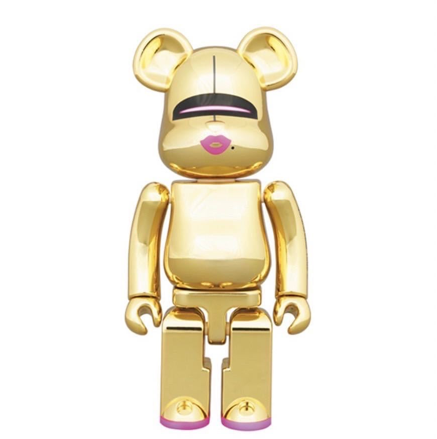 BE@RBRICK 积木熊 200%超合金 x Hajime Sorayama空山基 BEARBRICK