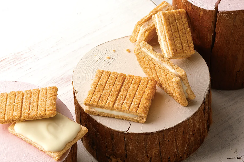 日本 711 零食 砂糖奶油树 原味奶油夾心饼干 3片入(赏味期限12.15.25y)