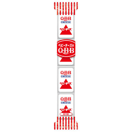 日本QBB 宝宝芝士 原味54g  4个独立包装 销量No1 （保质期到24.05.01）