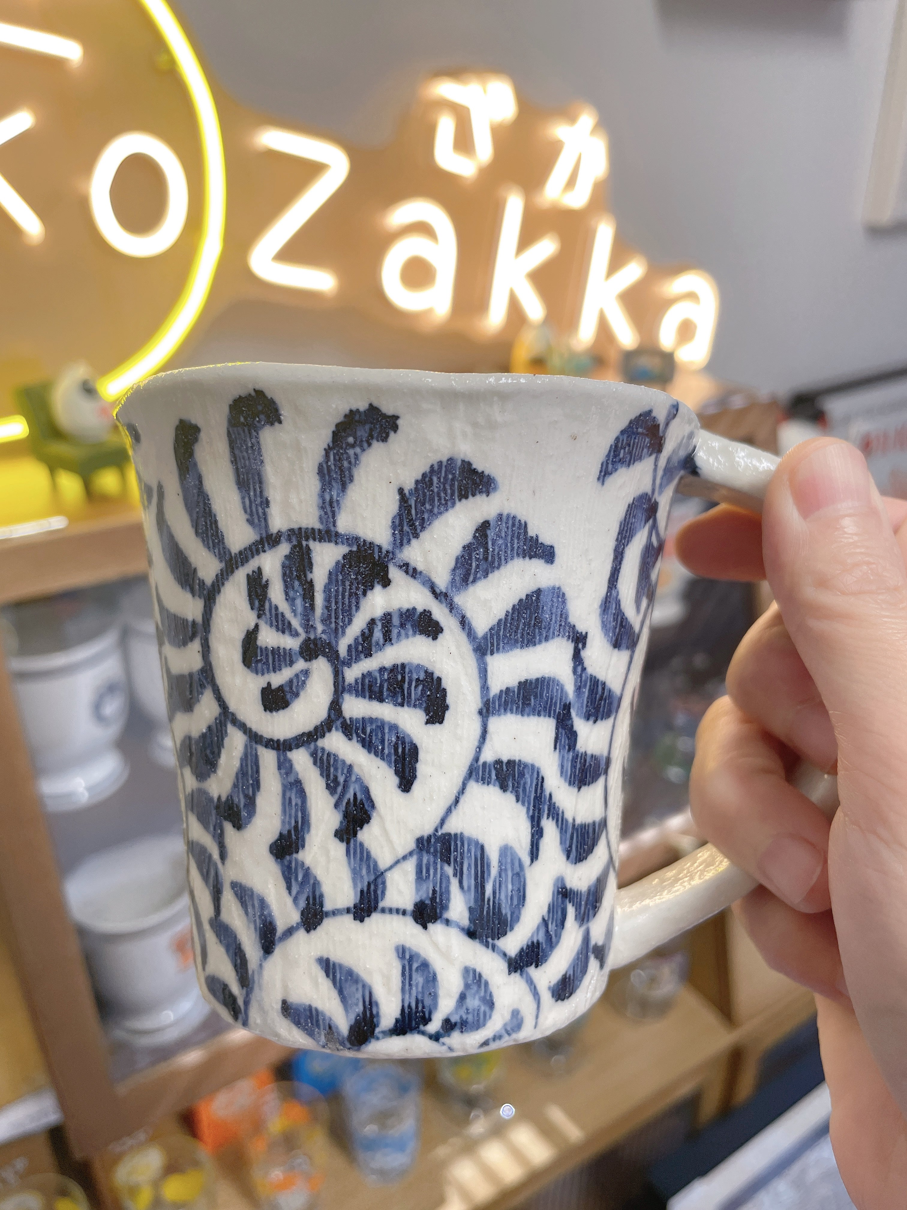 日本 陶瓷咖啡杯 马克杯 下午茶高级感小众杯子49066