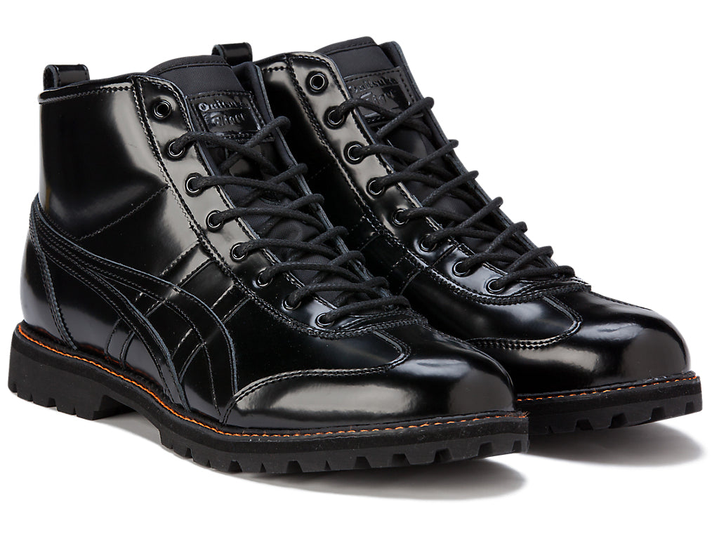 Onitsuka Tiger 鬼冢虎 MEXICO RINKAN 漆皮靴 美码M8.5（26.5cm）附赠鞋带一副