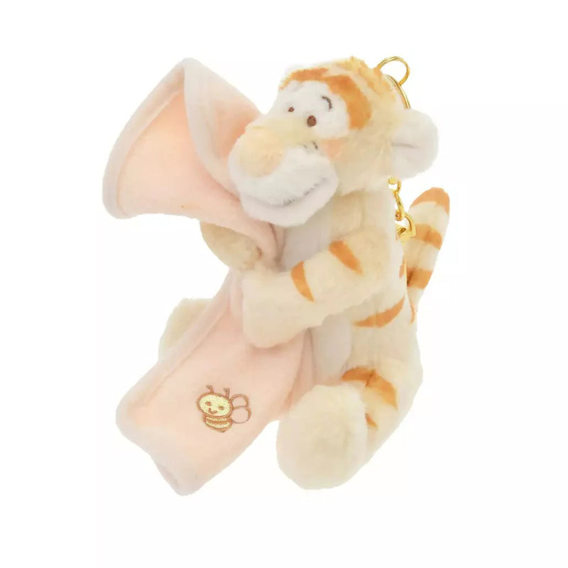 Tokyo Disney 东京迪斯尼 11/10发售 小熊维尼和它的朋友们 白色毛绒抱被 钥匙扣/挂件