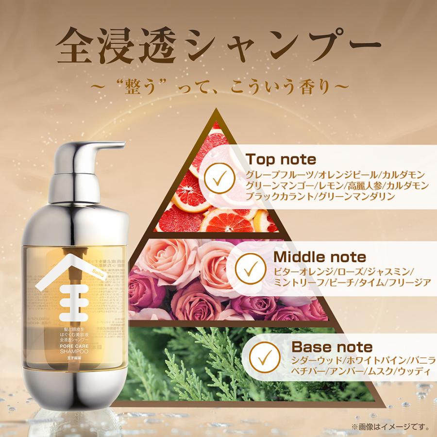 Seika Pore Care Shampoo 菁华全 防脱洗发水 400ml