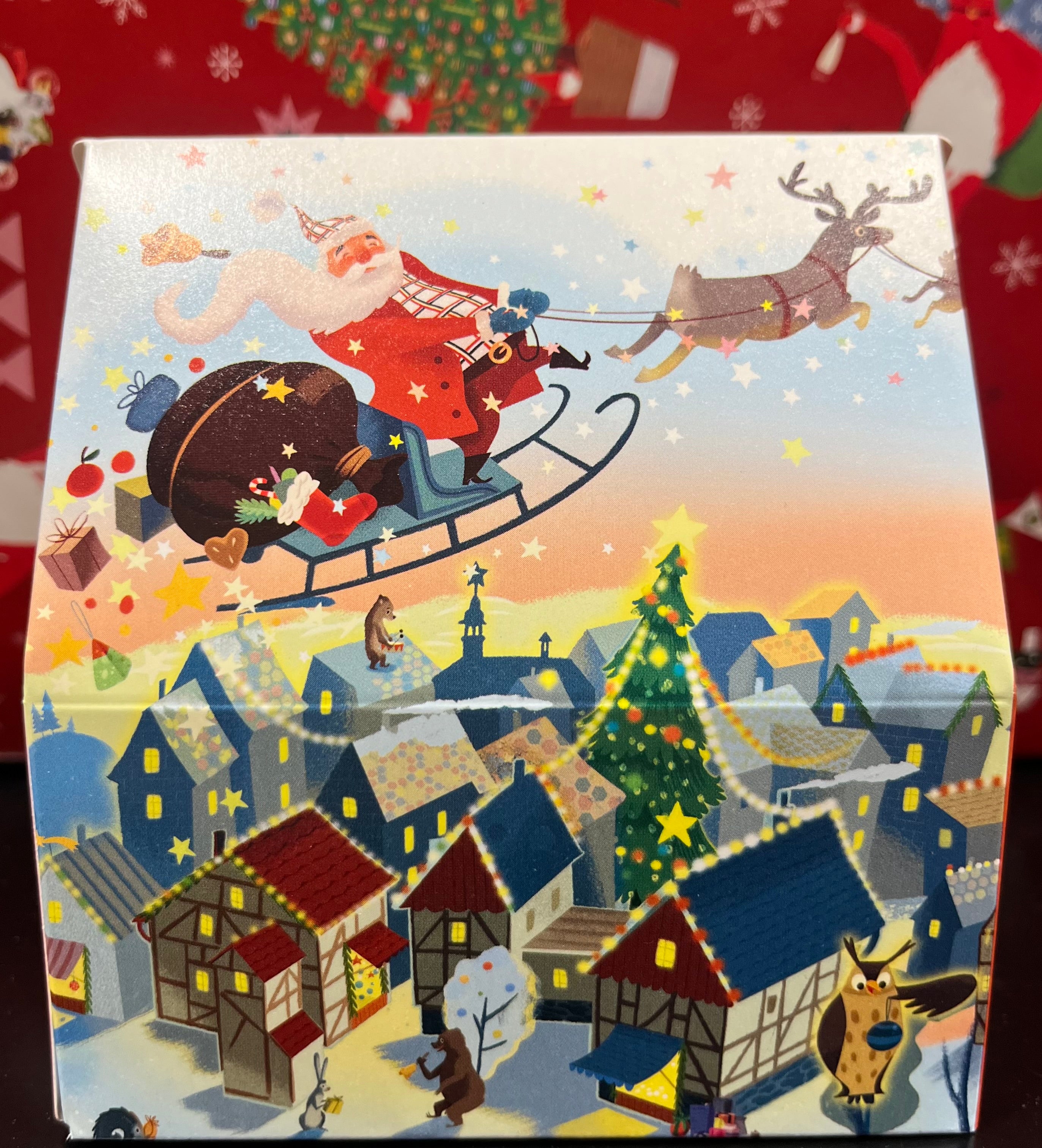 日本圣诞礼盒 圣诞老人的家 圣诞曲奇10個入 （02/09/26Y）