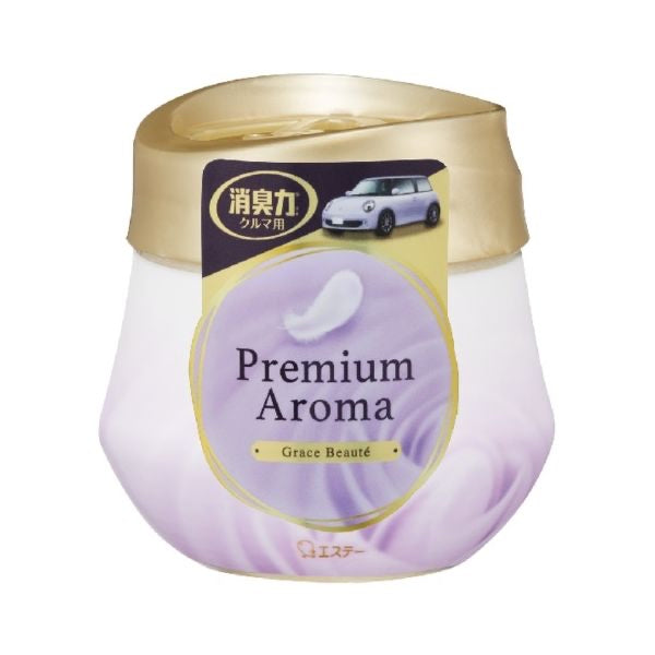 日本 Permium Aroma 车用高级香水凝胶型芬芳剂 汽车用香氛  - Grace Beaute  优雅花果香 90g