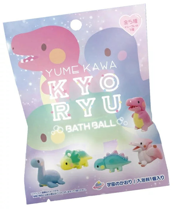 日本 玩具入浴球 泡澡球 溶解后有玩具浮出【KYORYU】小恐龙