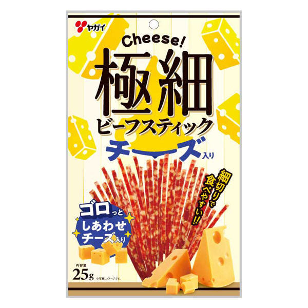 YAGAI Cheese Beef Jerky 极细芝士牛肉条 25g （EXP：03/03/2027）