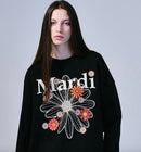 韩国Mardi Mercredi 小雏菊 卫衣 均码 胸围130cm