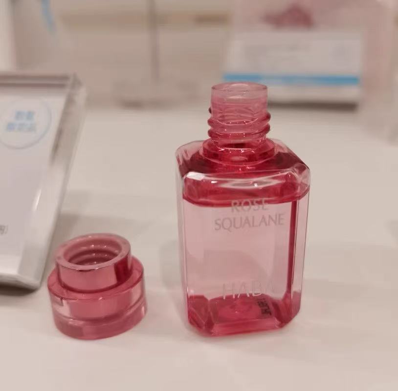 日本 HABA鲨烷精纯美容油 限定玫瑰香 15ml