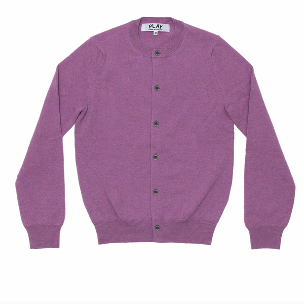 COMME des GARÇONS 川久保玲羊毛衫/开衫100%羊毛【新款，浅紫色