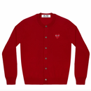 COMME des GARÇONS 川久保玲 羊毛衫/开衫  100%羊毛 【正红色一颗红心】  男款/女款