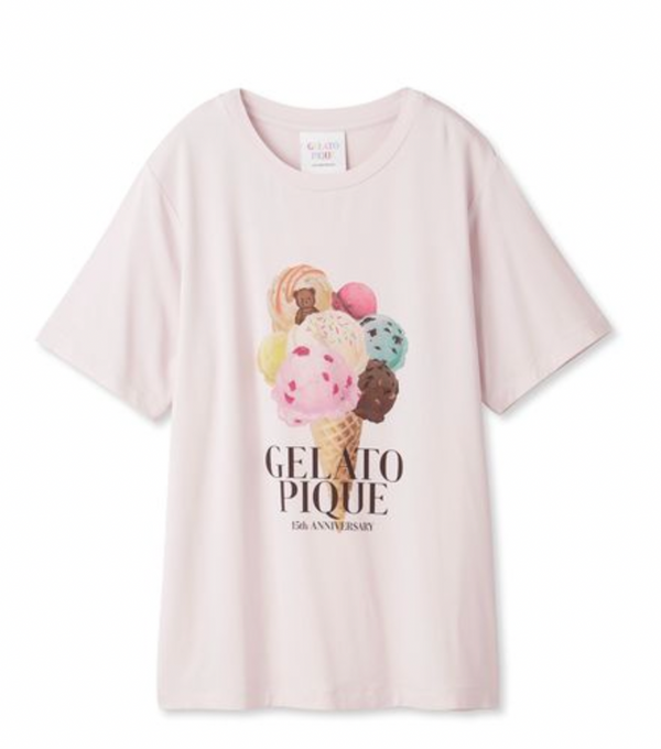 gelato pique 冰淇淋T恤 均码 女士款（150斤以内可以穿）