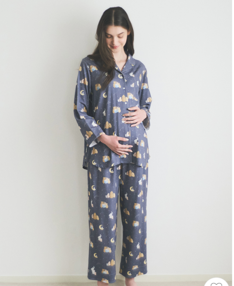 gelato pique  孕妇星空动物图案家居服 睡衣套装 均码 两色可选