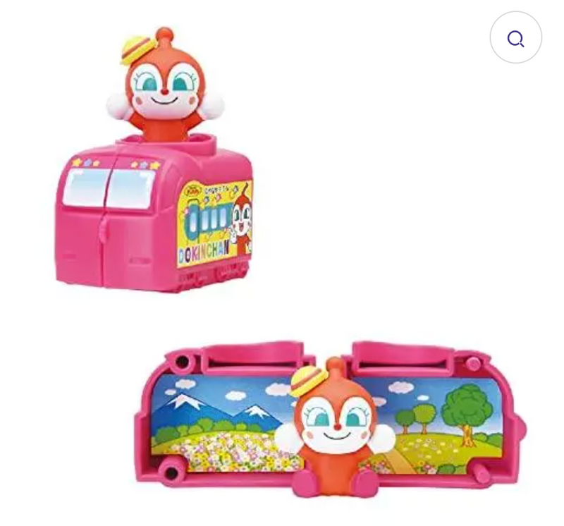 日本BANDAI 玩具入浴球 泡澡球 溶解后有玩具浮出【面包超人 小火车卡通玩具】加大号