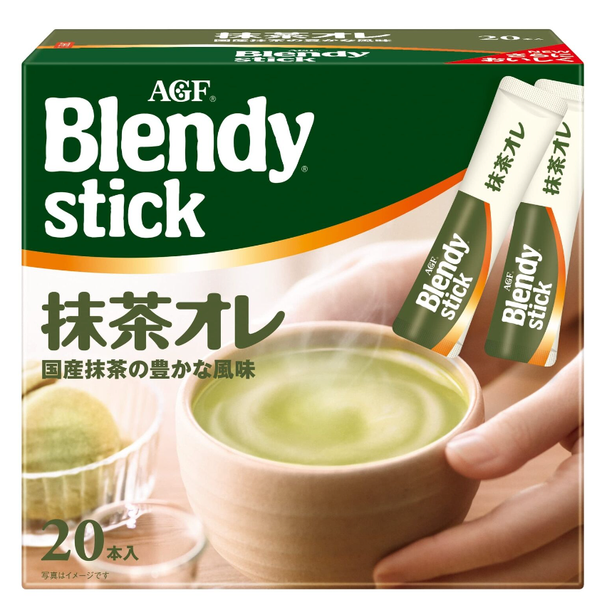 日本AGF Blendy Stick即溶抹茶欧蕾 9.7g X20支 （保质期2026.06）