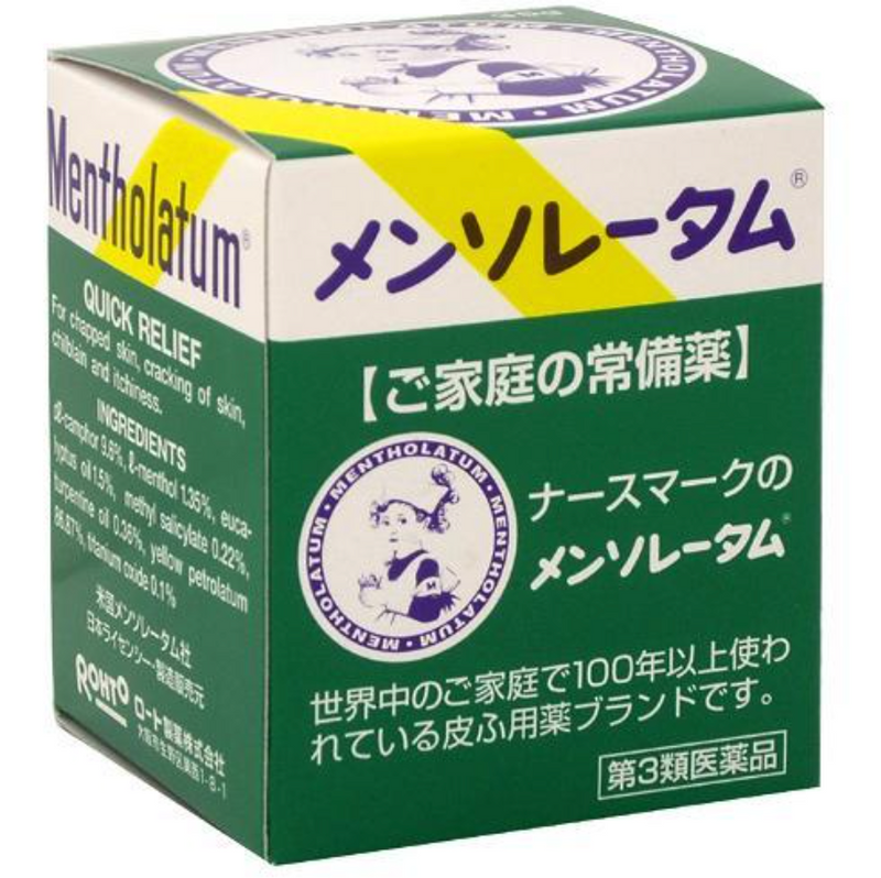 日本 乐敦 曼秀雷敦 止痒消肿蚊虫叮咬 薄荷软膏 35g (保质期2028.10）