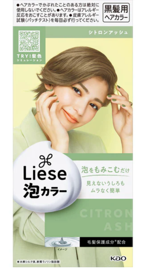 日本KAO花王 LIESE PRETTIA 泡沫染发剂