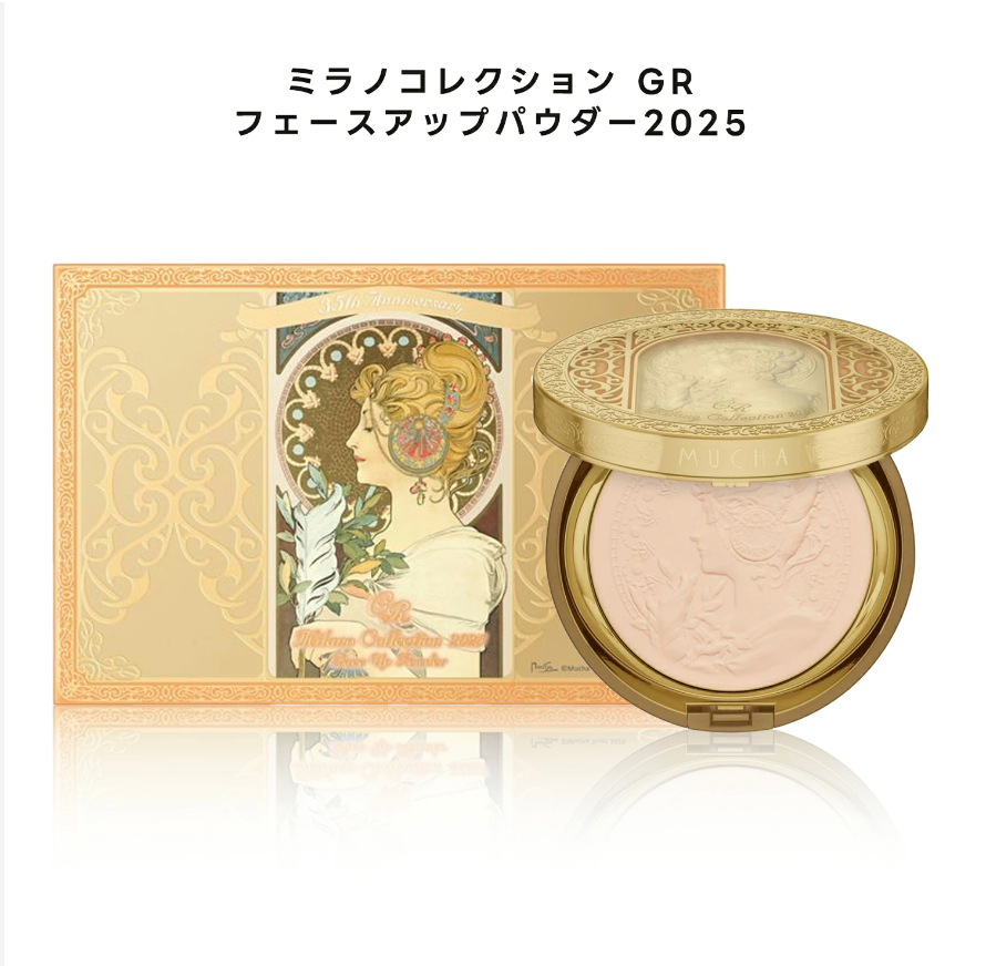 日本Kanebo嘉娜宝 2025年限定天使蜜粉饼 Milano Collection 2025 GR版（专柜版）单芯+替换芯
