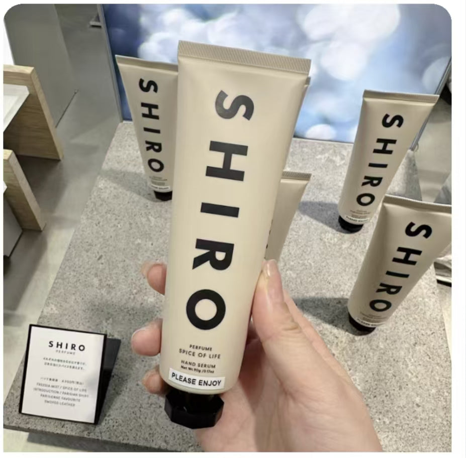 日本shiro 香氛护手霜 滋润 手部精华 90g 最新款