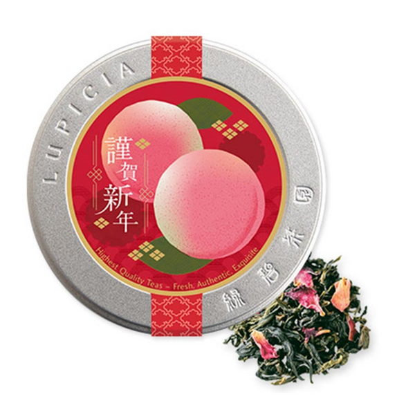 日本 Lupicia 绿碧茶园 新年限定 白桃乌龙 罐装30g (保质期 2025.11）