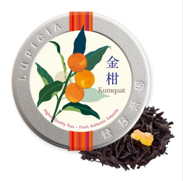 日本 Lupicia 绿碧茶园 新年限定 金柑糯香陈皮红茶 罐装40g (保质期 2025.05）