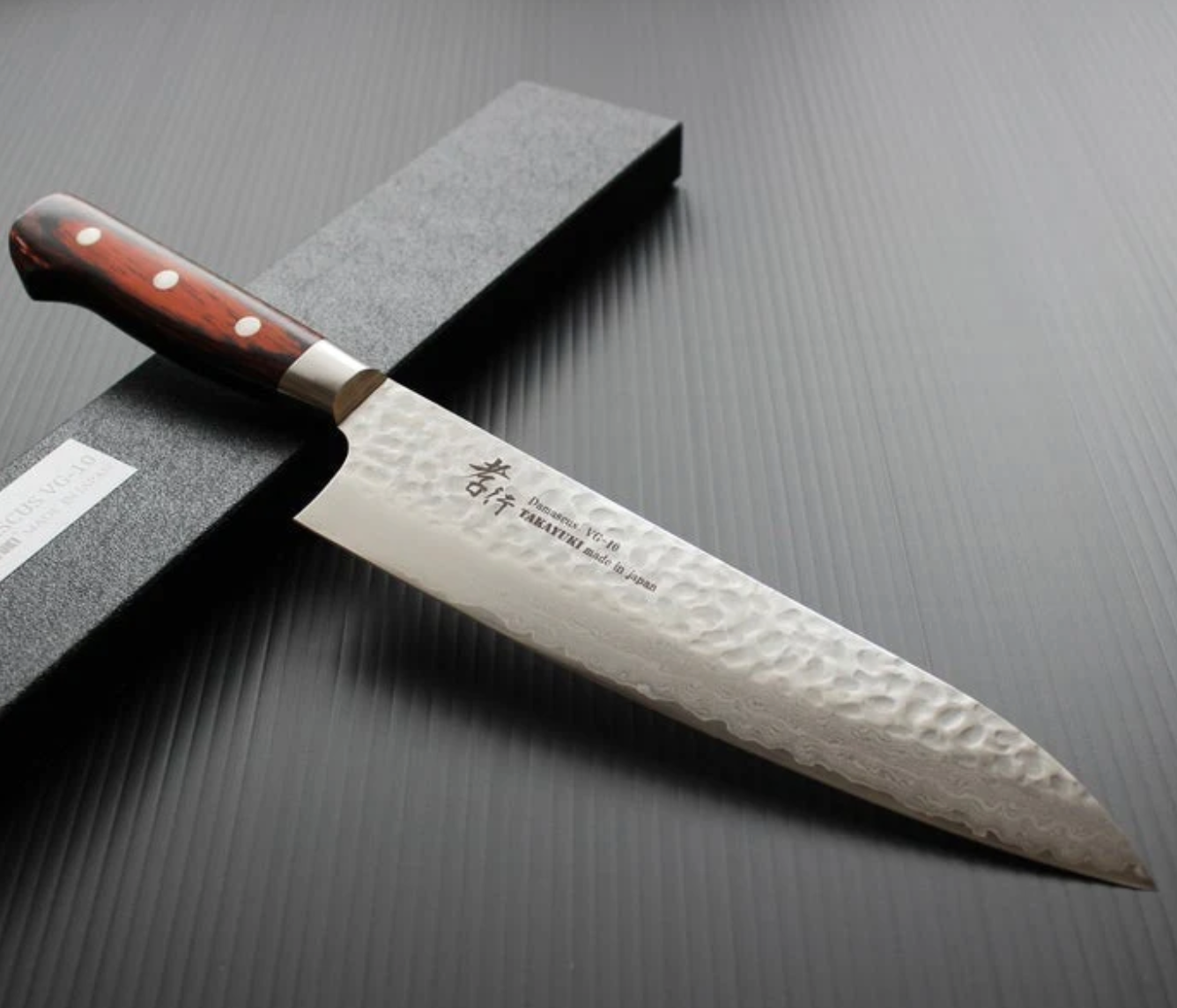 日本堺孝行 33层VG10 大马士革钢 和式 牛刀 21cm （适合切鱼/肉等）