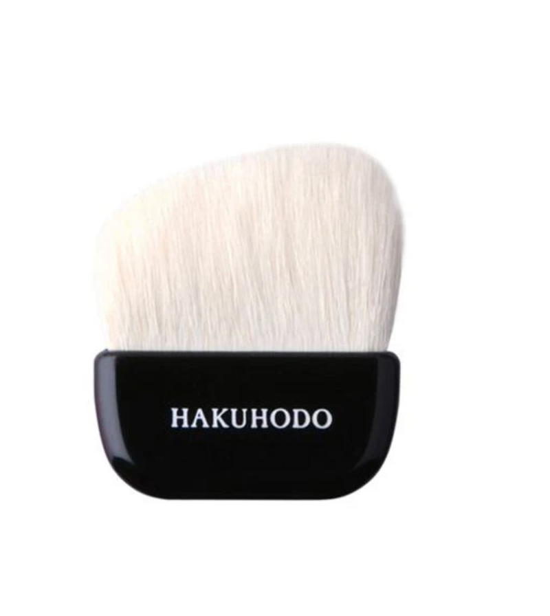 白凤堂 Hakuhodo 【hb1266】日本本土白凤堂羊毛扇形刷 散粉/粉饼刷