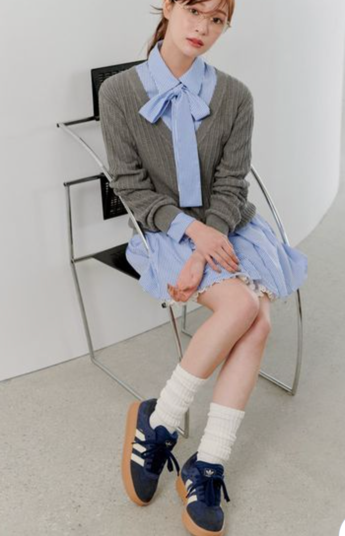 日本SNIDEL 【adidas Originals】SAMBA XLG 德训鞋