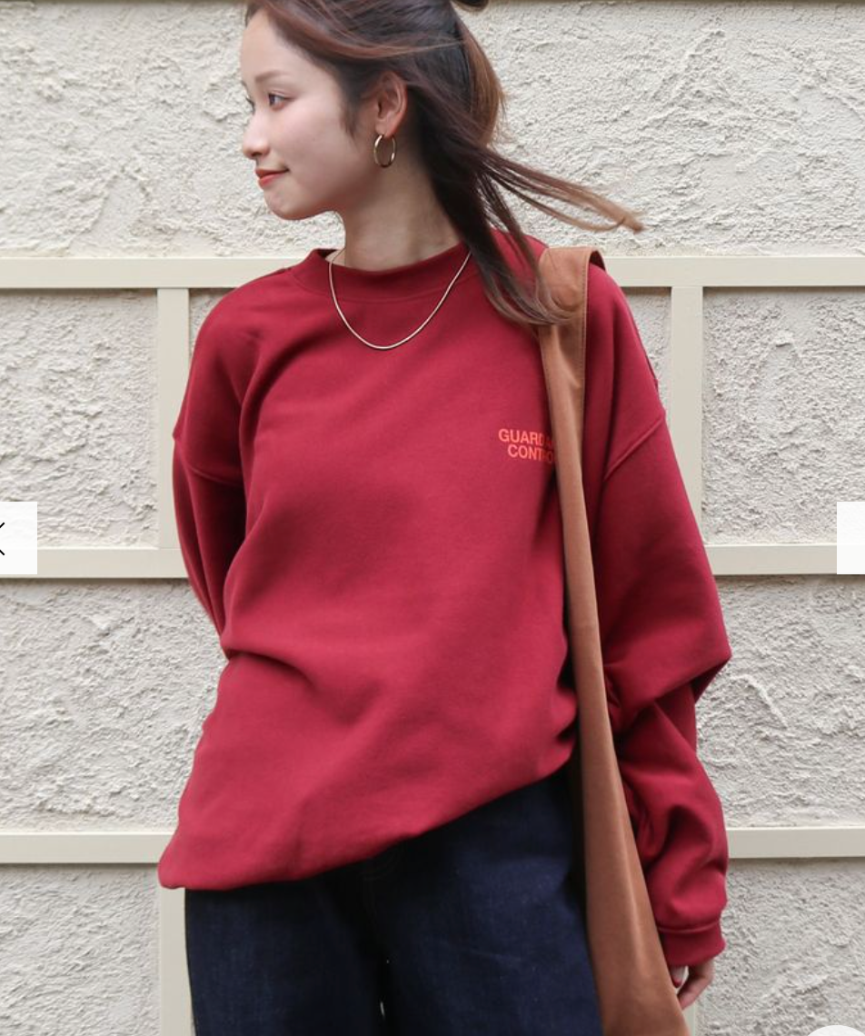 日本ungrid秋季新品 美式复古宽松卫衣 均码