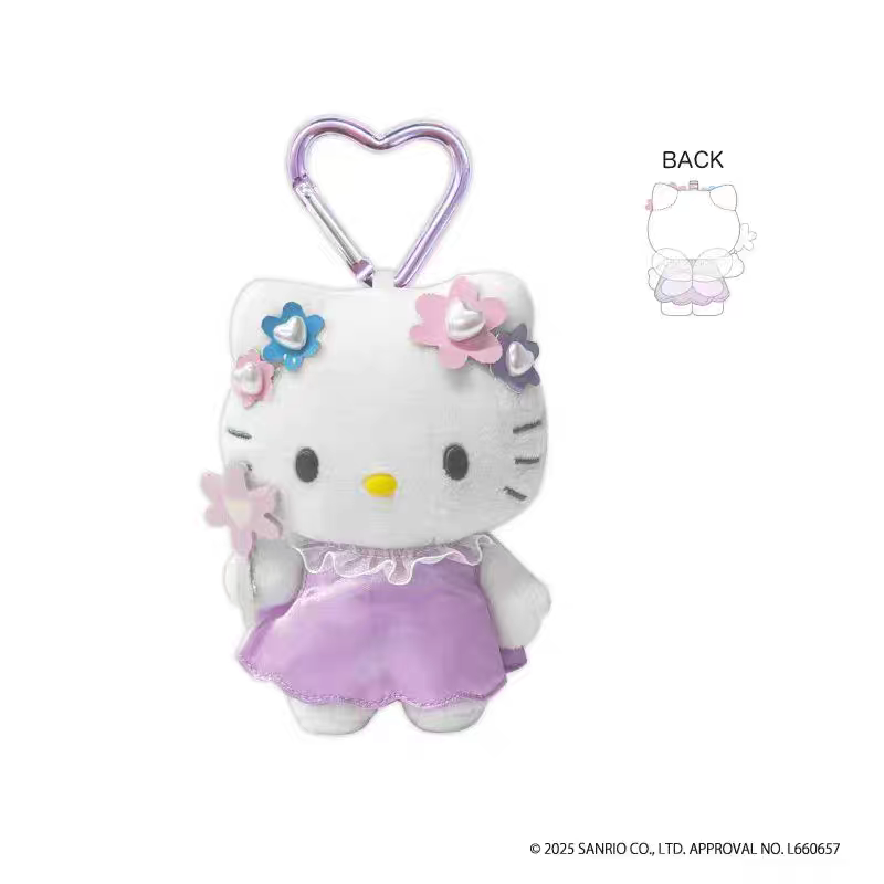 【pre-order】日本 SANRIO 三丽鸥 NIC 美人鱼/小精灵 爱心扣挂件（日本七月份发售）